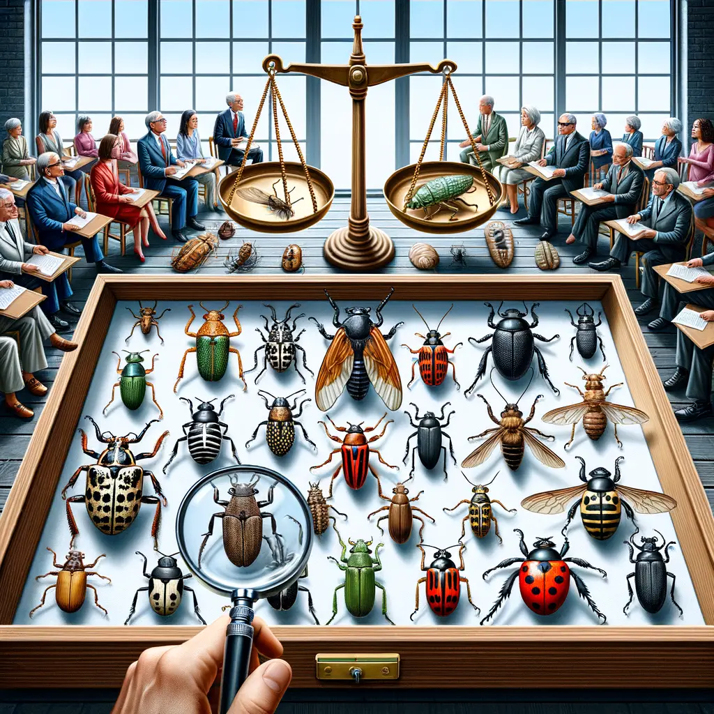 Insect collection ethics under scrutiny, highlighting ethical debate on insect collection, controversies, moral aspects, animal rights issues, and ethical considerations in insect collecting practices.